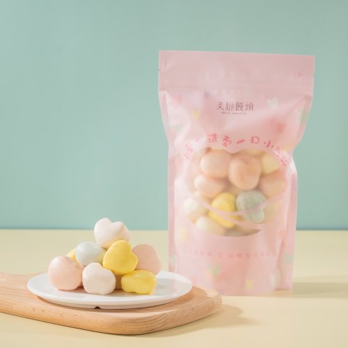 美姬饅頭 美姬饅頭 小愛心造型一口小饅頭 180g