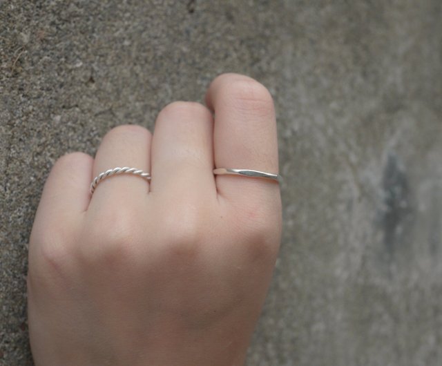 Three Rings Offer Group - 2mm Young Mimi スターリングシルバー