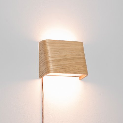 META Design SLICEs LED木質觸控壁燈 ∣ 雙光源切換 ∣ 梯形