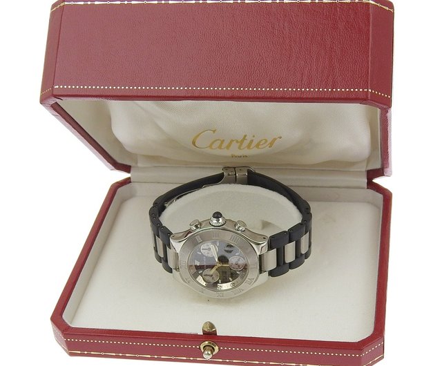日本直送】カルティエCARTIER クロノスカフ腕時計マスト21