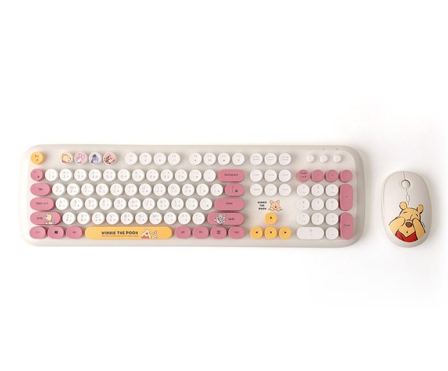 Wireless keyboard and mouse set - Crayon Shin-chan Snoopy