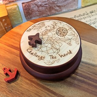 Challenge the World - European Model - Customized Music Box with Healing Magnets
