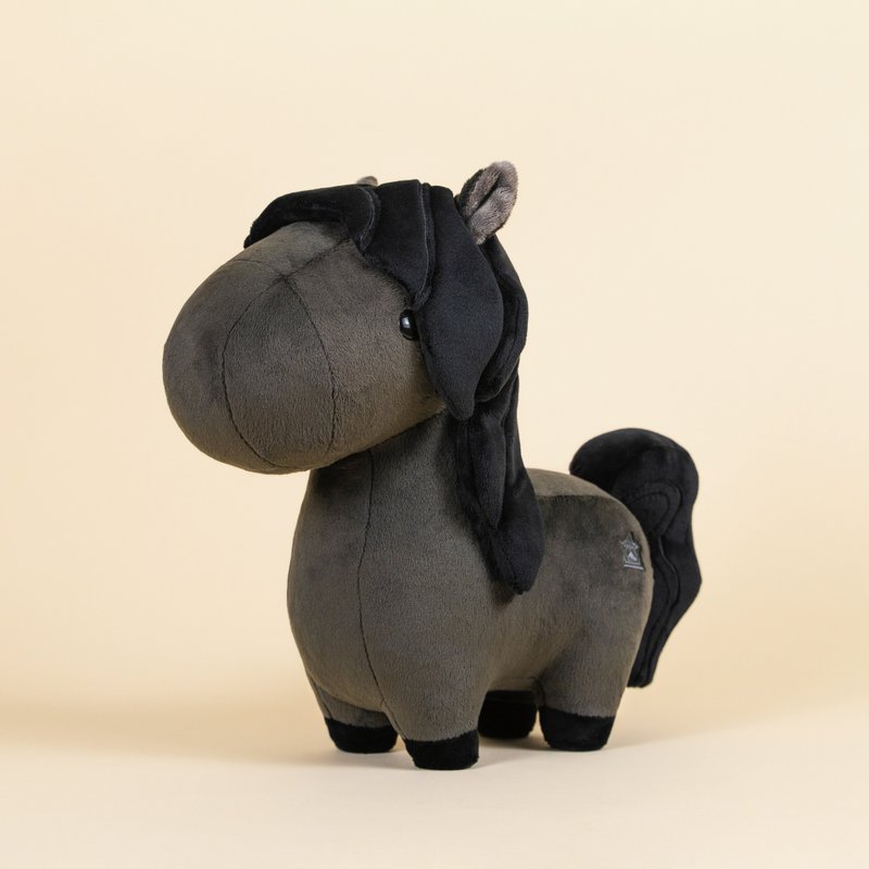 Bellzi | Friesian 黑馬玩偶 - 公仔/玩偶 - 其他人造纖維 黑色