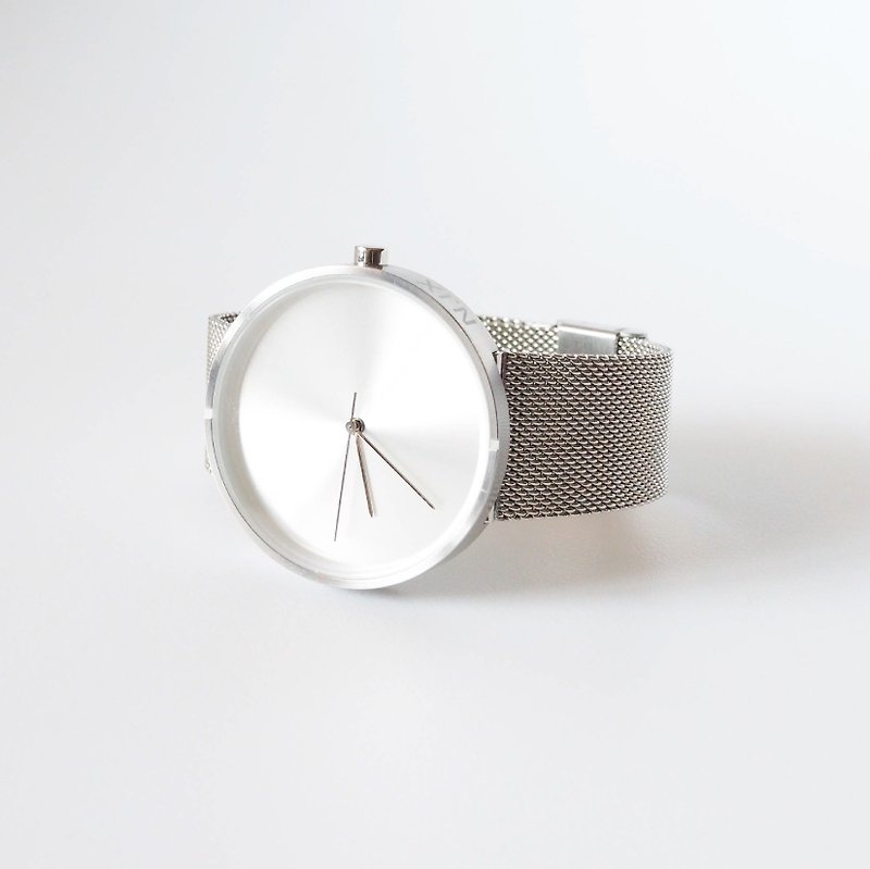 Metal Project - Metallic Silver Mesh (Pre-order). - Women's Watches - Other Metals Gray