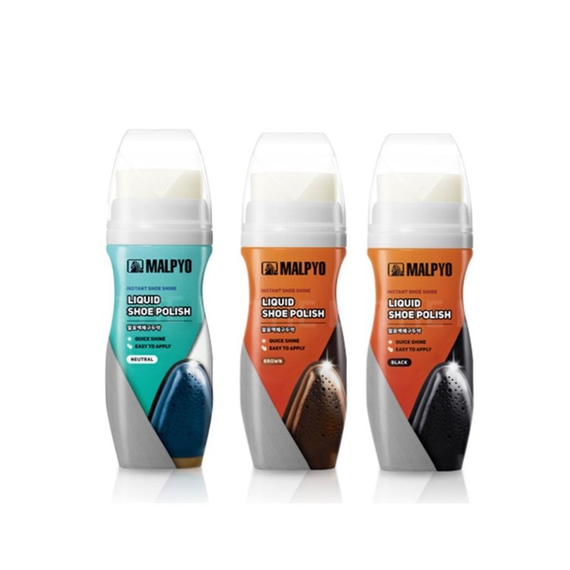 THE LOEL 液体ポリッシュ靴クリーム 75ml (黒/茶色/無色) - その他 - その他の素材 ブラウン