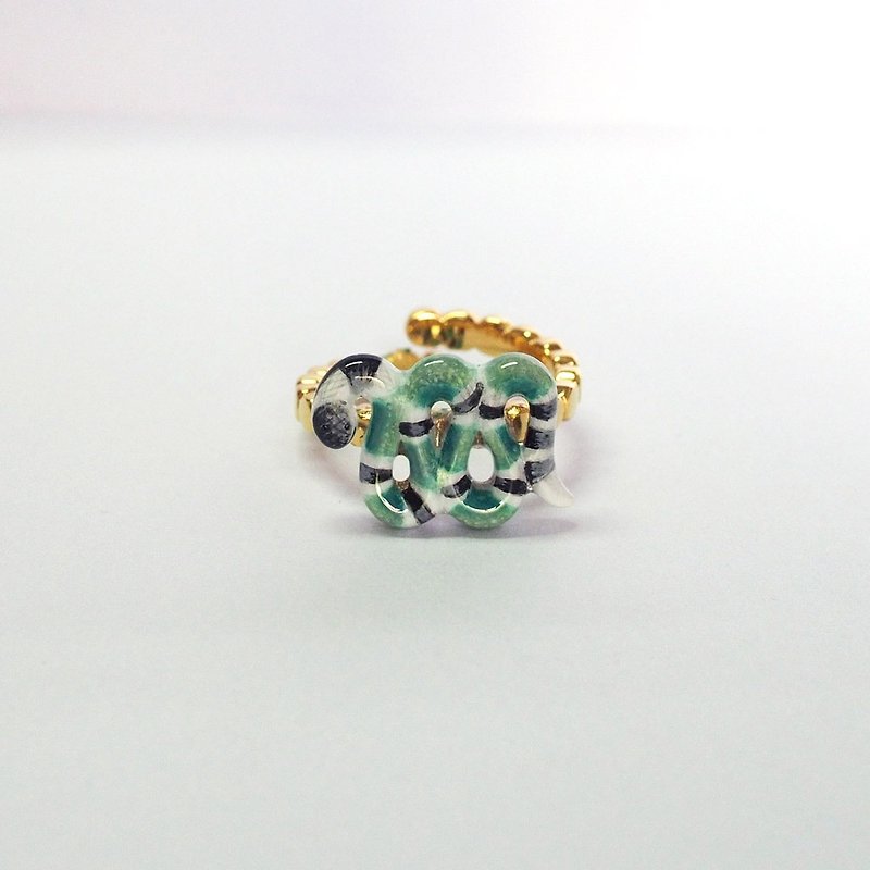 Sneak Ring - Other - Other Metals Green