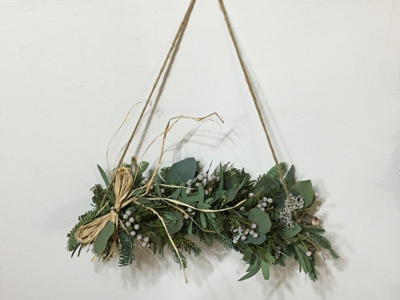 【Christmas Wall Decoration】Christmas/Wall Decoration/Christmas Tree/Exchange Gifts - Items for Display - Plants & Flowers 