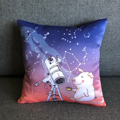 光年工作室 /Art & Astronomy/ 星空豬抱枕