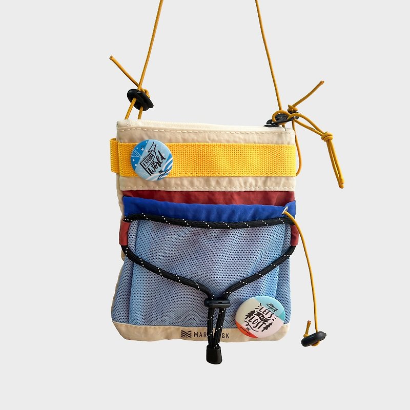 Jungle CrossBody Bag (Blue) - Messenger Bags & Sling Bags - Other Materials Multicolor