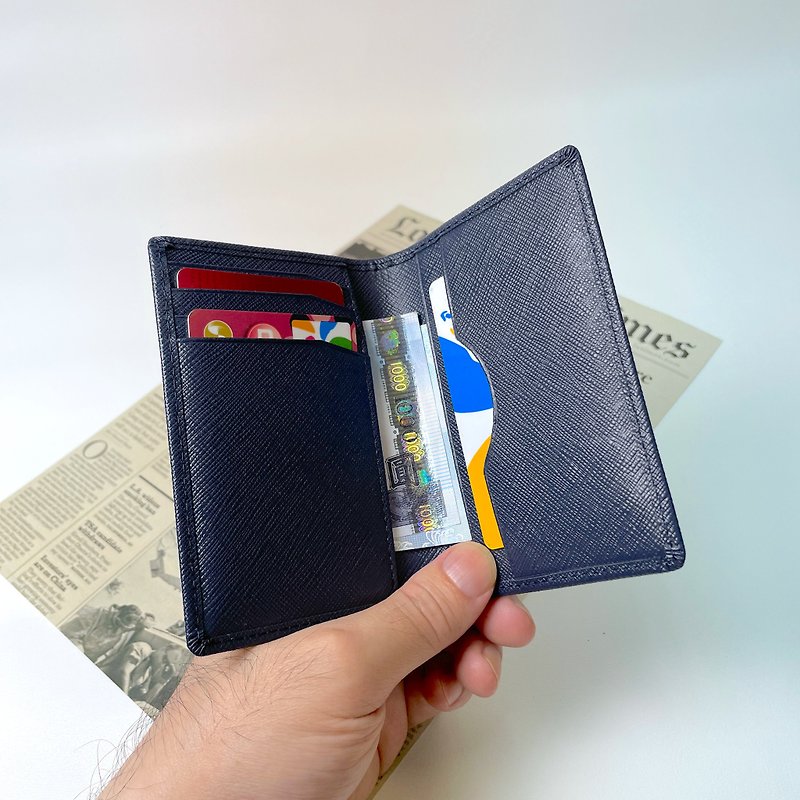 Mercury leather small card holder/wallet - ที่เก็บนามบัตร - หนังแท้ หลากหลายสี