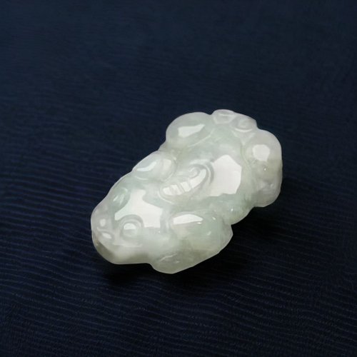 瓔珞珠寶盒 E.L.Jewelry Box 綠飄花翡翠貔貅 | 天然緬甸玉翡翠A貨|送禮
