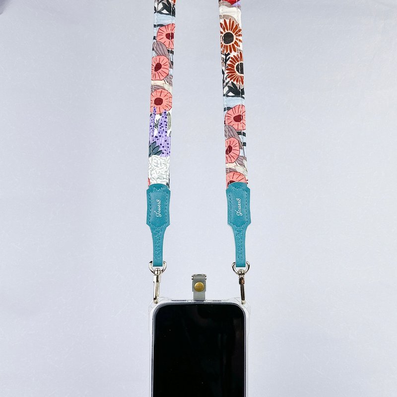 雙扣背帶-舒適1.8cm-朵思-湖綠款 - 掛繩/吊繩 - 其他材質 多色