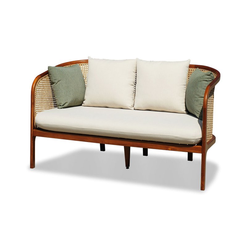 Canny loveseat (2 colors) - Chairs & Sofas - Wood Brown