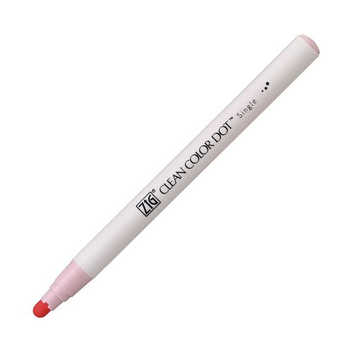 吳竹 臺灣總代理 【Kuretake 日本吳竹】ZIG Clean Color Dot 單頭點點筆 嬰兒粉