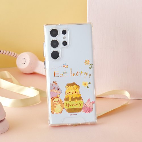 TOYSELECT Disney Ufufy-甜蜜蜂趣防摔透明SAMSUNG手機殼