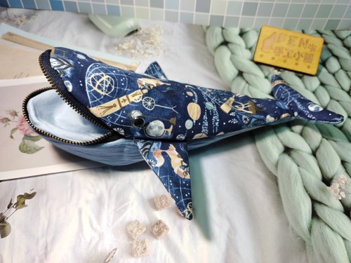 海の生き物ポーチシリーズ - アメリカ限定コットン生地 - 手作りマリン