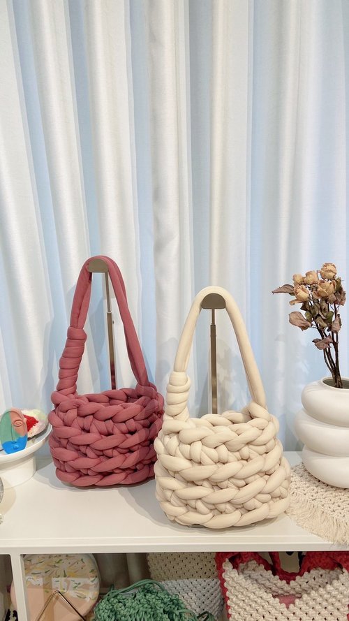 Dottie Studio 冰島毛線手編課程- 桶寶包 (可使用文化幣)