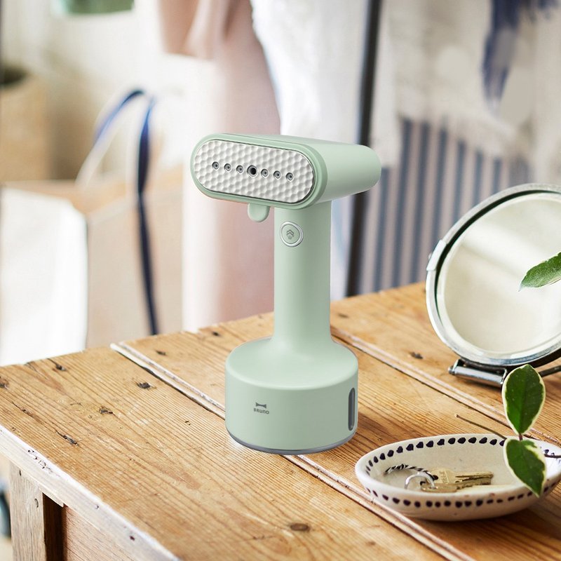 Valentine's Day Gift | Japan BRUNO Handheld Garment Steamer-Turbo Pressurized (Mint Green) - Other Small Appliances - Resin Green