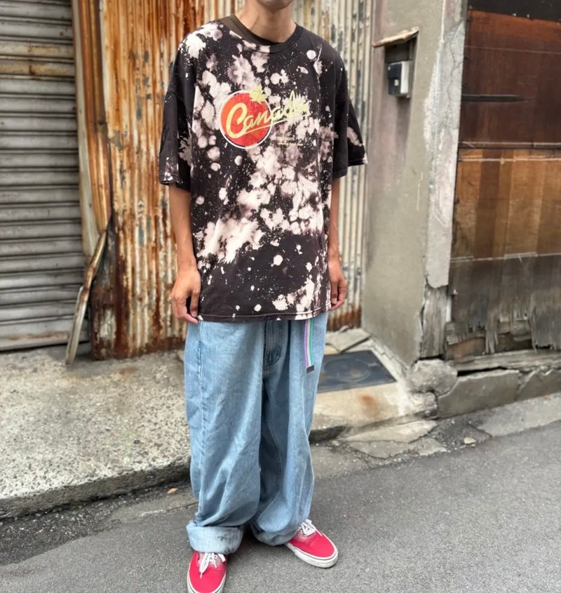ブリーチTシャツ - 女 T 恤 - 棉．麻 
