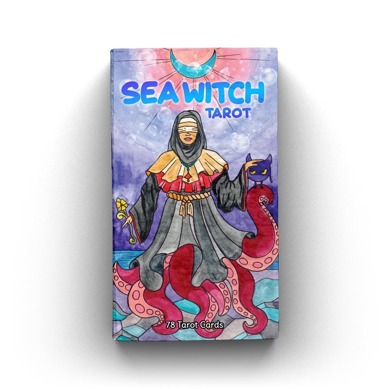 Sea Witch Tarot, 78 cards Tarot deck - 桌遊/卡牌 - 紙 