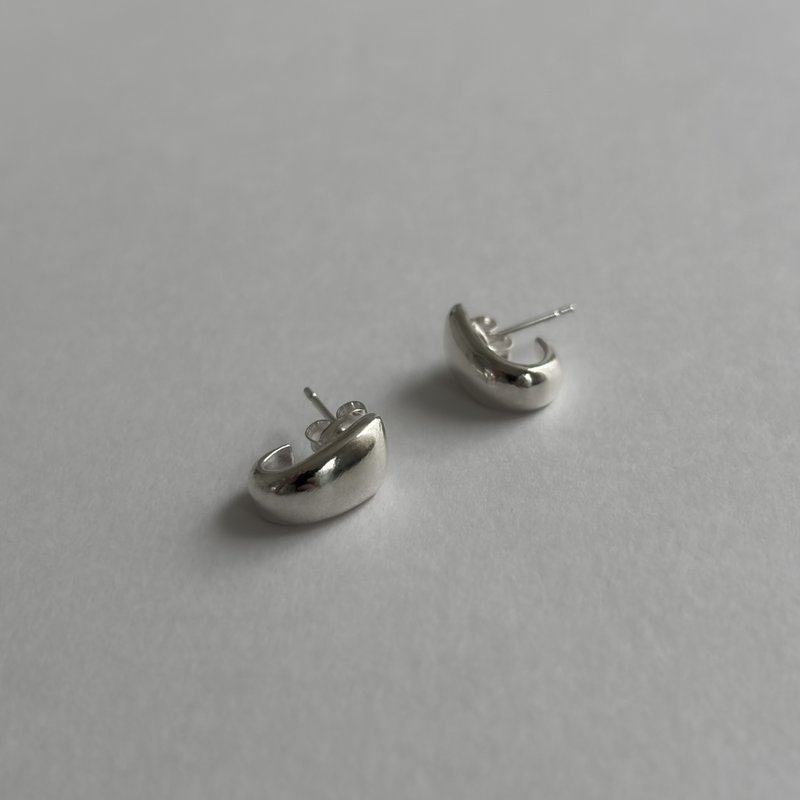 耳環 W:p01 (sv925)スターリングシルバーピアス　×２ - 耳環/耳夾/耳骨夾 - 其他金屬 