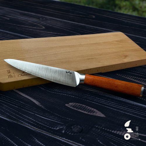 Kikusumi KATURA Kashi 3 Knife Set – Damascus Steel Knife Tsuchime