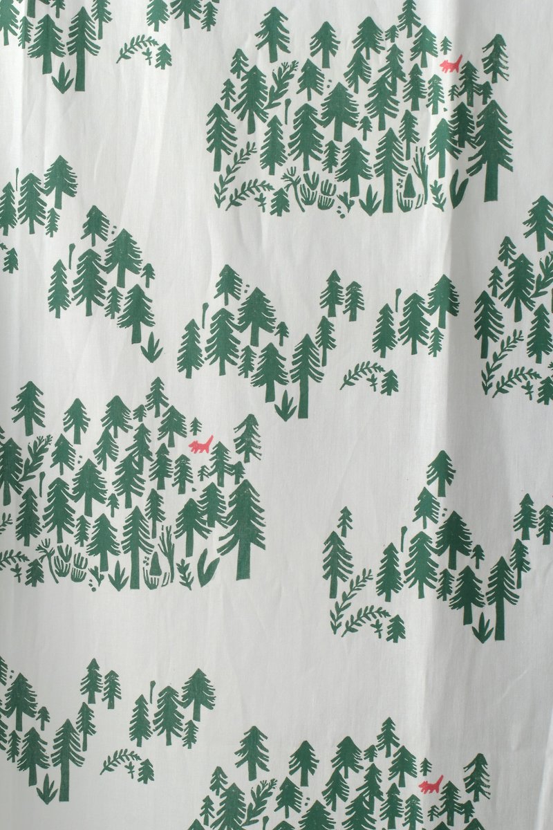 Life in the Treasures × Li Ruo-Yi Illustration Fabrics - Forest Hide and Seek - Other - Cotton & Hemp 