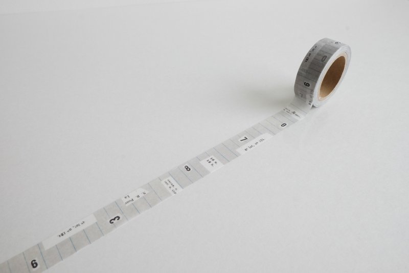 YOHAKU紙膠帶 Y-038 手帳素材 手帳 手作  日本文具 - 紙膠帶/和紙/PET - 紙 白色