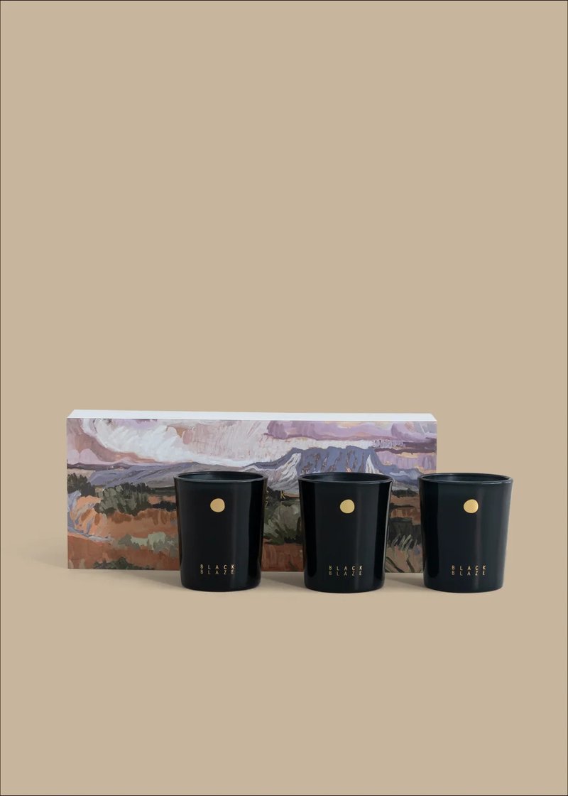 Outdoor three-piece scented candle - เทียน/เชิงเทียน - แก้ว 