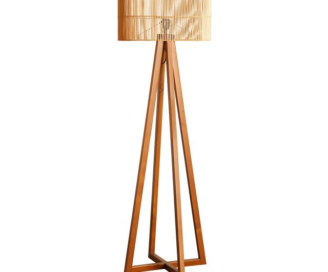 木製フロアスタンド ランプシェード付き Amazon.co.jp : フロアランプ フロアライト 間接照明 木製の