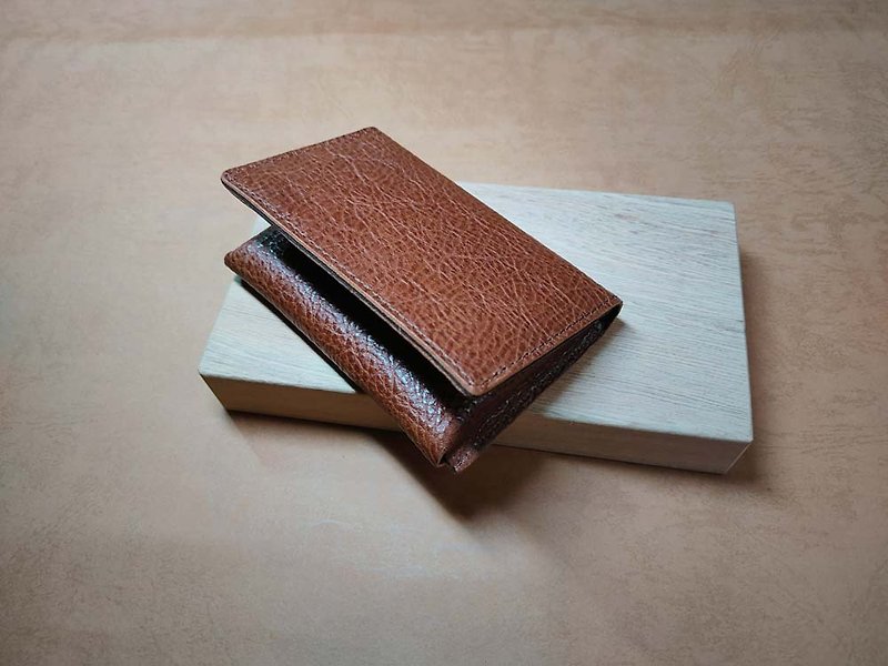 Medium capacity business card case, credit card case - Card Holders & Cases - Genuine Leather 