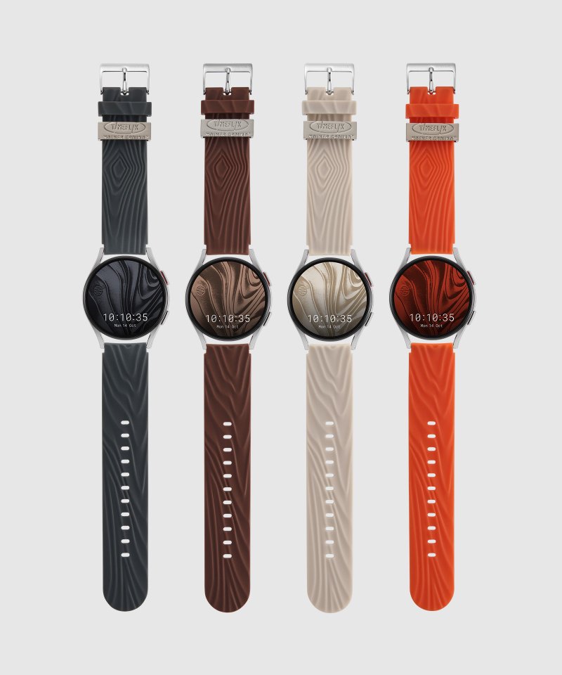 Motherground x TIMEFLIK Galaxy Watch Strap - Watchbands - Silicone 