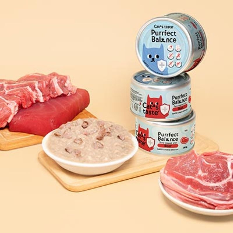 Cat's taste 貓可滋味完美貓鮪魚牛肉肉湯主食罐 - 貓/狗罐頭/鮮食 - 其他金屬 