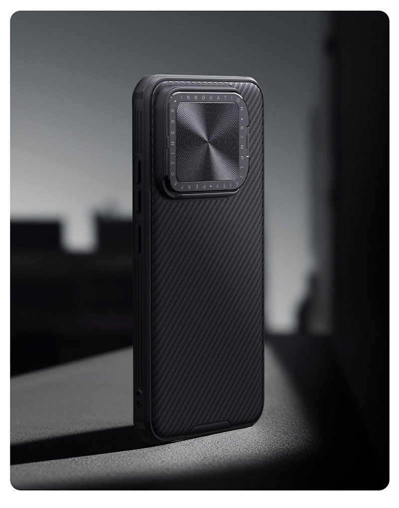 Xiaomi Mi 14 Black Mirror Prop Magnetic Protective Case - Phone Cases - Plastic Black