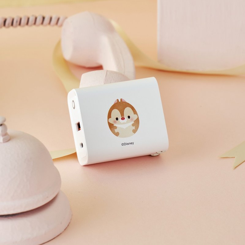 Disney Ufufy系列-奇奇與蒂蒂款USB3.0+PD20W雙孔充電器 - 科技小物 - 塑膠 多色
