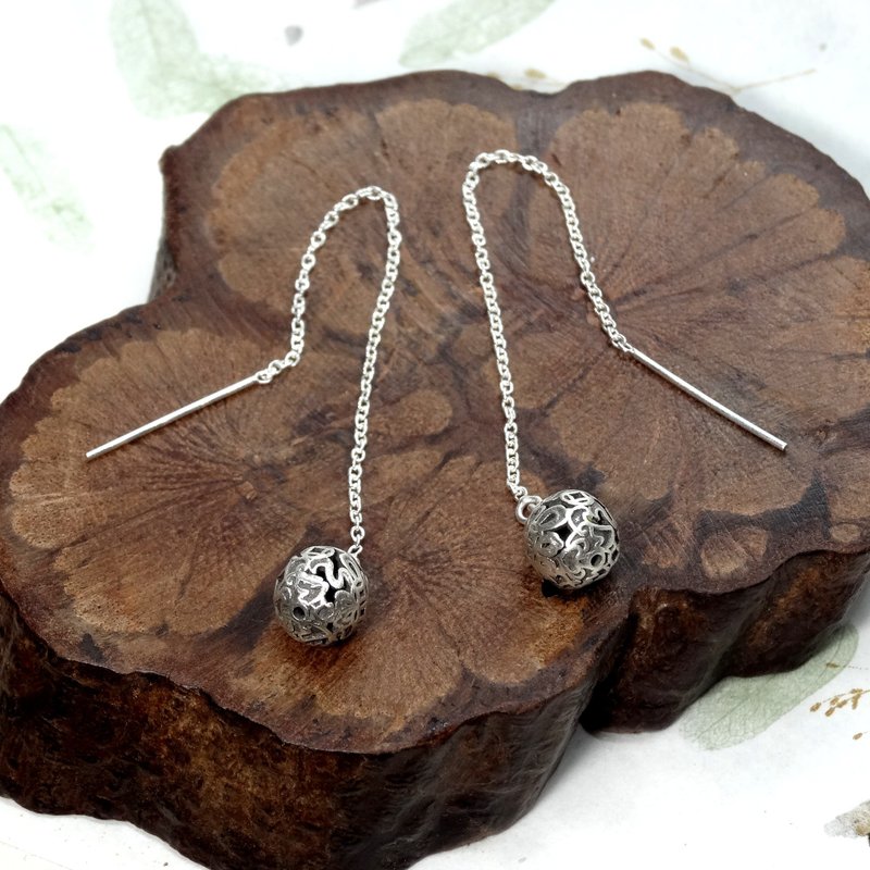 Earrings, Sterling Silver, Handmade Jewelry - Earrings & Clip-ons - Silver 