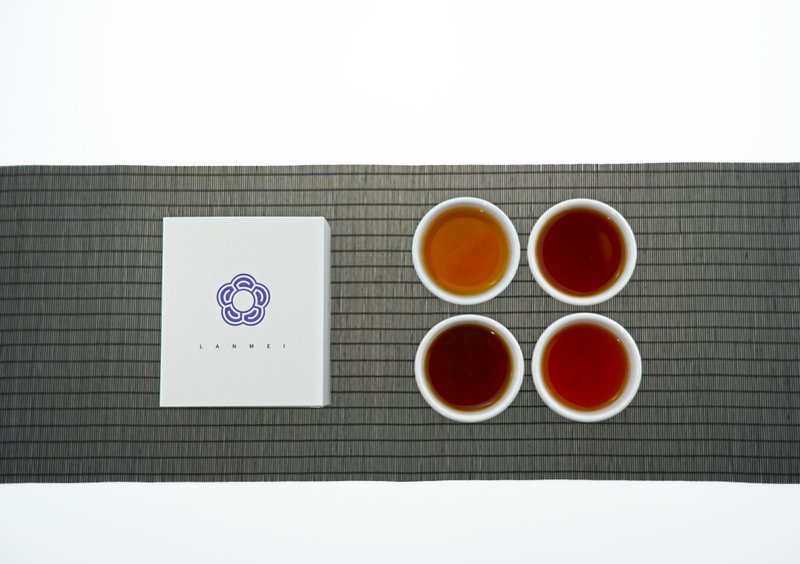 送禮首選【屏風畫茶盒之古代四大美人】設計之最 - 茶葉/茶包/水果茶 - 紙 白色