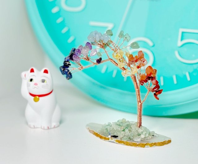 Chakra Tree of Life] Colorful Crystal Tree Crystal Wishing