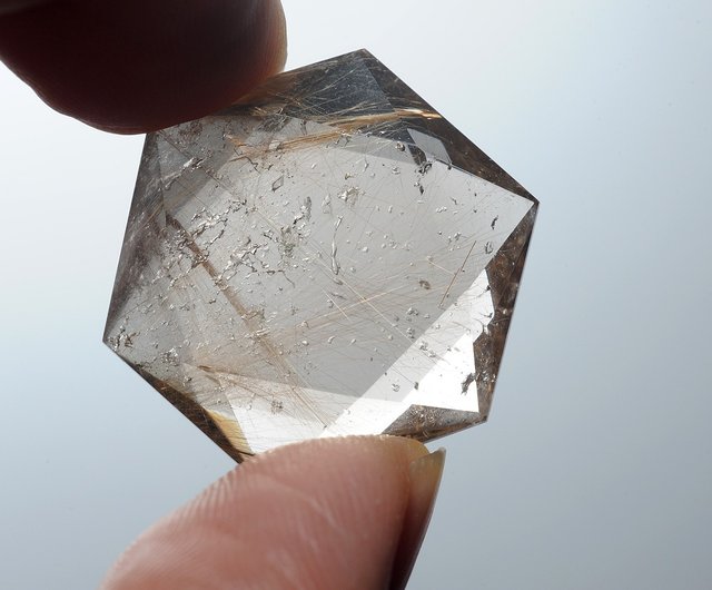 チタンクリスタルサテライト鉱石/クリスタル/霊性修行/幸運/幸運/邪気