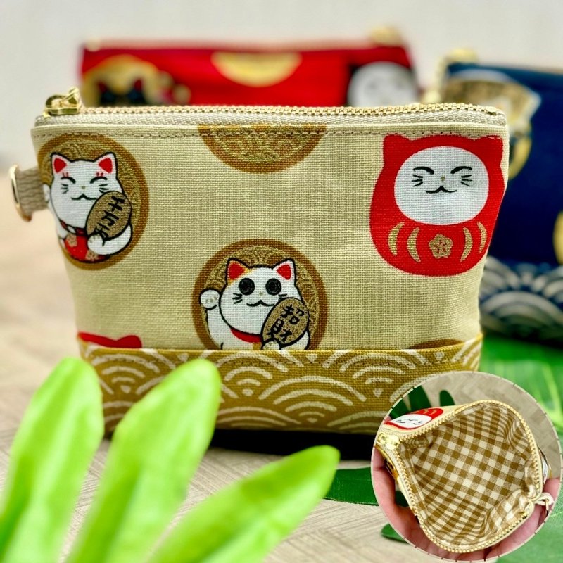 【惜物專區】小瑕疵  NG福利品 - 零錢包/小錢包 - 棉．麻 多色