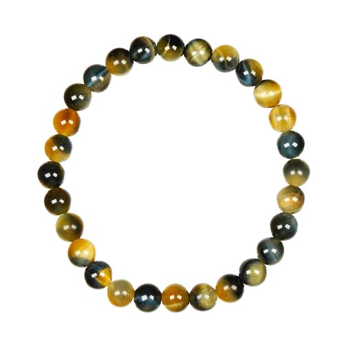 正佳珠寶 Gemsrich Jewelry 【正佳珠寶】金藍虎眼石 高品雙色 6mm 金藍虎眼手珠