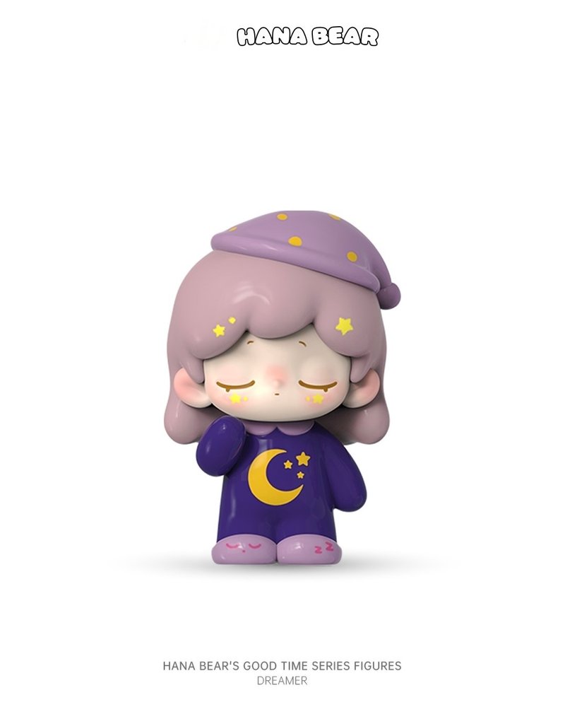 boptoys 潮玩波普 HANA BEAR 甜甜時光秀系列盲盒 - 公仔/玩偶 - 塑膠 