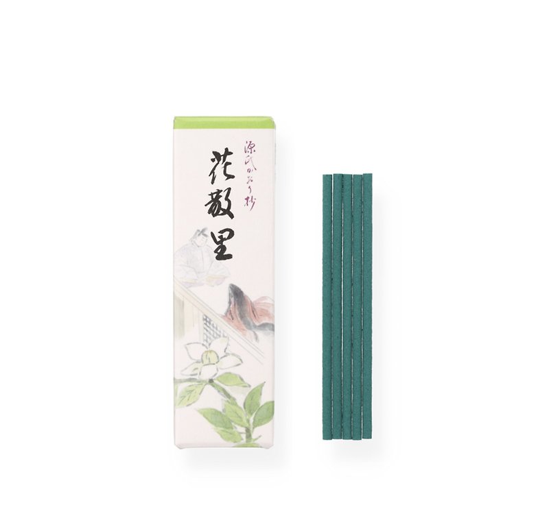 Hanasanri Incense sticks[Japanese Shoeido Genji Story Series] 20 pieces in new packaging - น้ำหอม - วัสดุอื่นๆ 