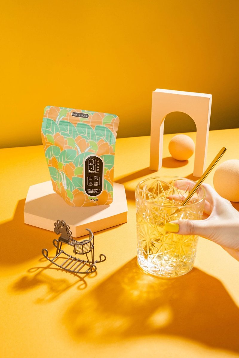 【Young's Youmo】Chrysanthemum Oolong-3D Tea Bags 7pcs - ชา - วัสดุอื่นๆ 