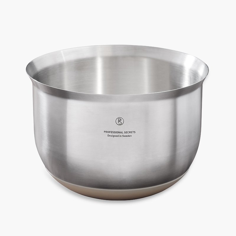 Swedish Chef's Secret Conditioning Basin Stainless Steel Silicone Bottom 5L - Cookware - Stainless Steel 