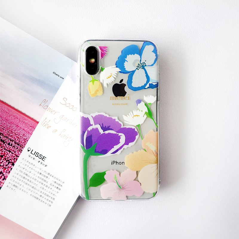 Mary Garden Transparent Phone Case - Phone Cases - Plastic Multicolor