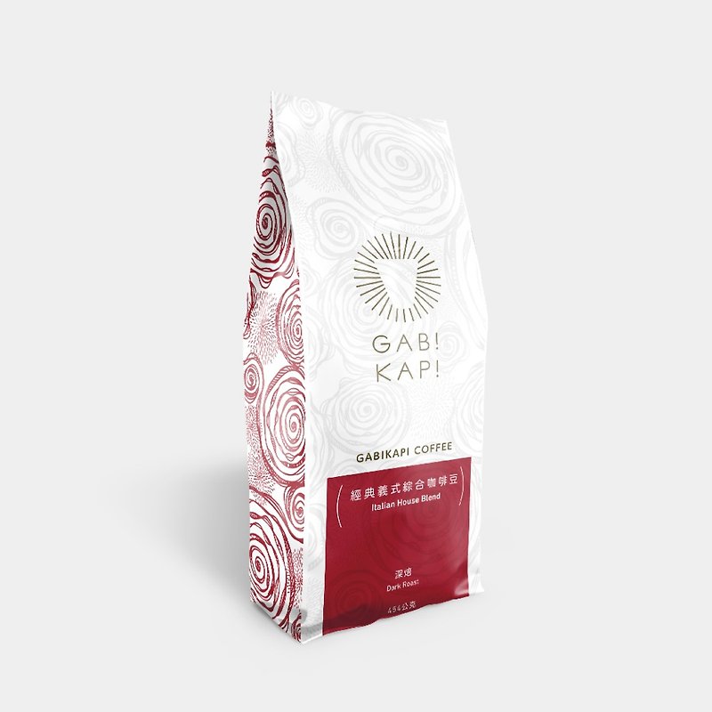 GABIKAPI Classic Italian Comprehensive Coffee Beans (454g)*2 Boxes - กาแฟ - วัสดุอื่นๆ 