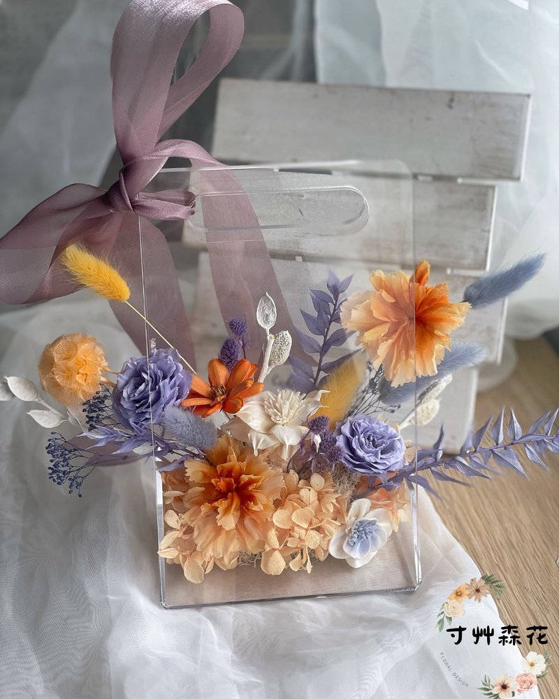 永生花\永生玫瑰\永生花禮\永生康乃馨\母節禮物\生日禮物 - 乾燥花/永生花 - 植物．花 