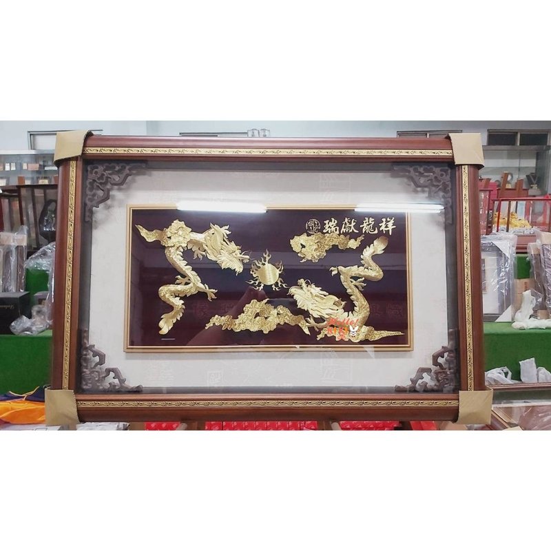 匾額 大展鴻圖 開幕禮物 升遷送禮 退休賀禮 喬遷禮物 新婚禮品 - 其他 - 其他材質 金色