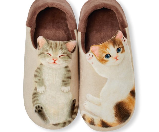 Tabby cat slippers new arrivals